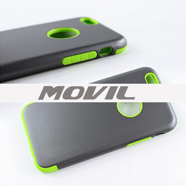 NP-2475 2 en 1 tpu    pc funda  para Apple iPhone 6-1